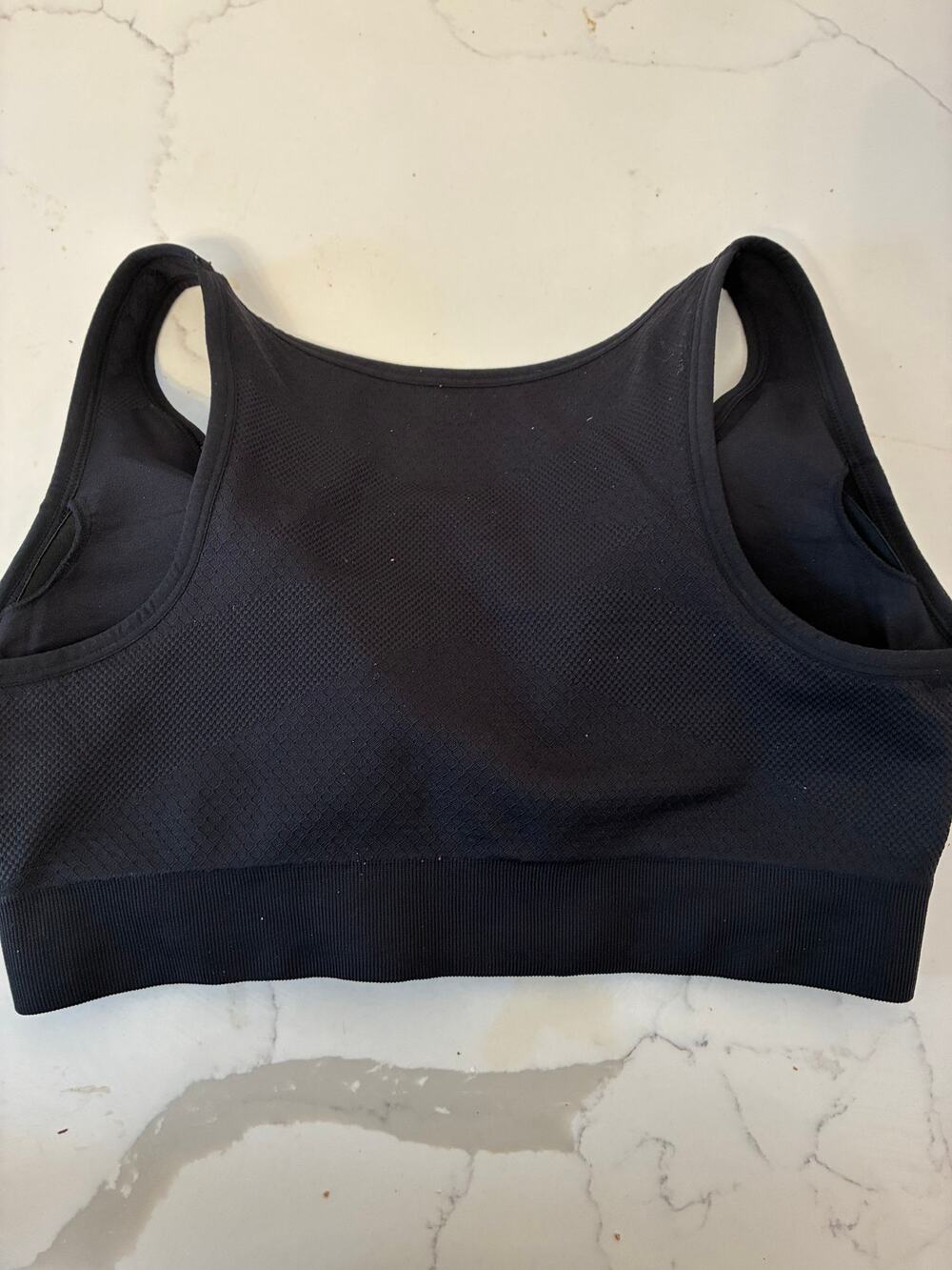 Truekind Bra L Daily Comfort Posture NWT Front Closure Black Athleisure Casual